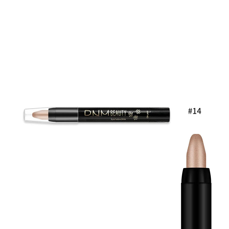 Lot 16 Crayons Fard à Paupières Stick Palette Yeux Nacré Highlighter Crayon Coin Interne Illuminateur Été Voyage