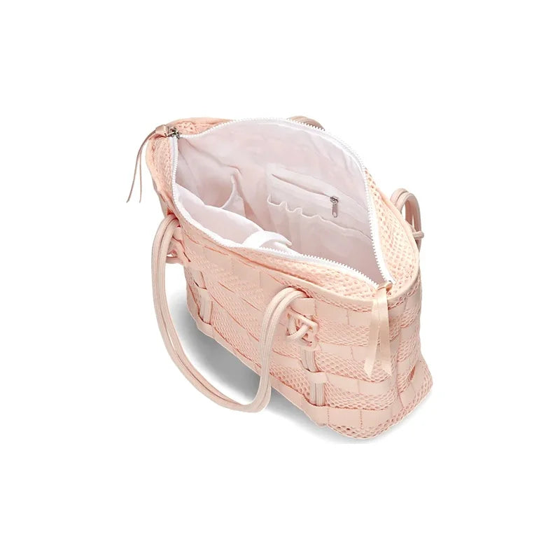 Tote Bag Nike Air Unisexe – Rose & Orange, Poignées Corde, 4 Saisons | CU2607-664