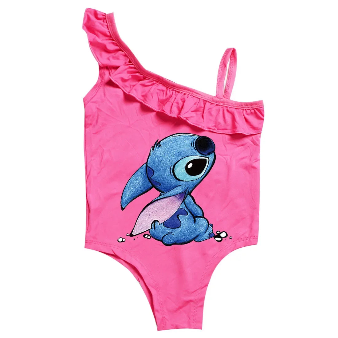 Maillot de Bain Fille Lilo & Stitch Une Pièce - Princesse Stitch 3-10 ans
