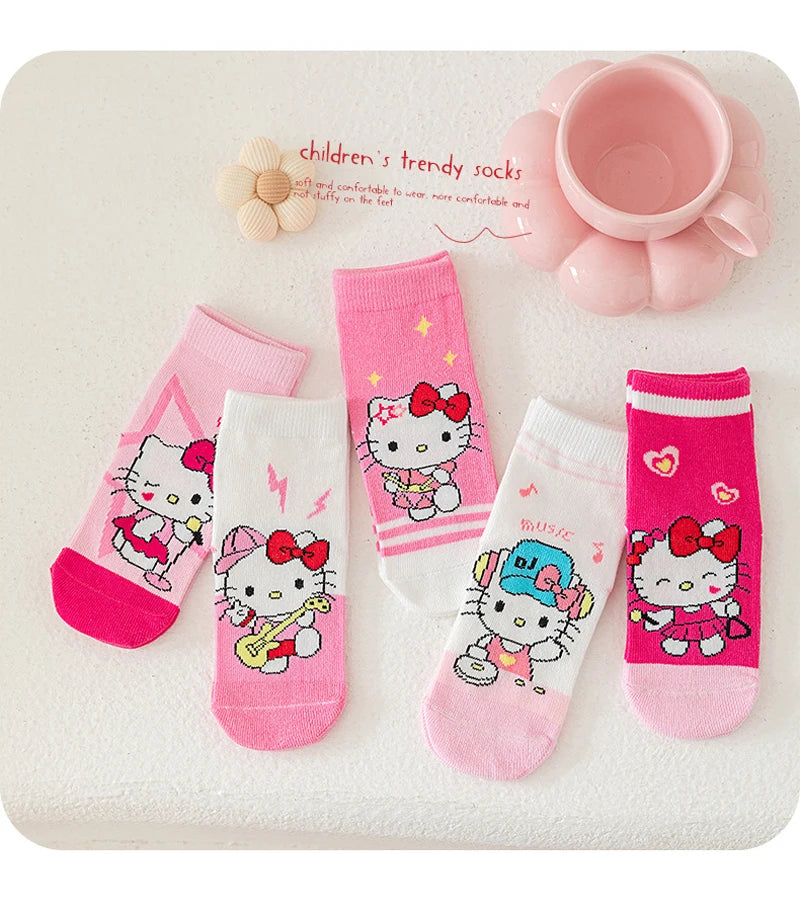 Lot de 5 Paires Chaussettes Spider-Man Garçon - Chaussettes Tube Coton Héros | Automne Hiver Enfant