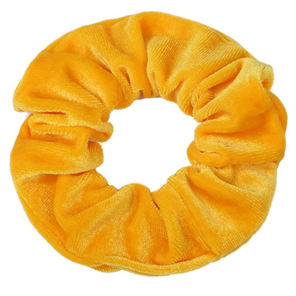 Lot 10/6/1pc Chouchous Cheveux Velours Femme - Élastiques Bandeau Couleur Unie Noir Accessoires Cheveux Doux