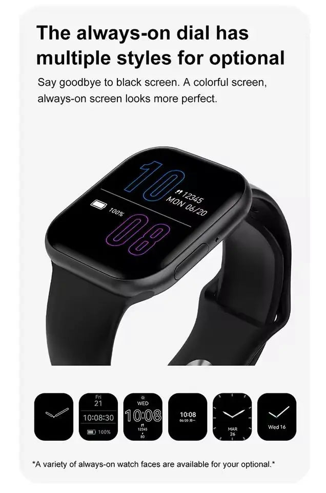 Montre Connectée GPS Series 10 - Smartwatch Bluetooth Étanche NFC Musique Vidéo Android iOS