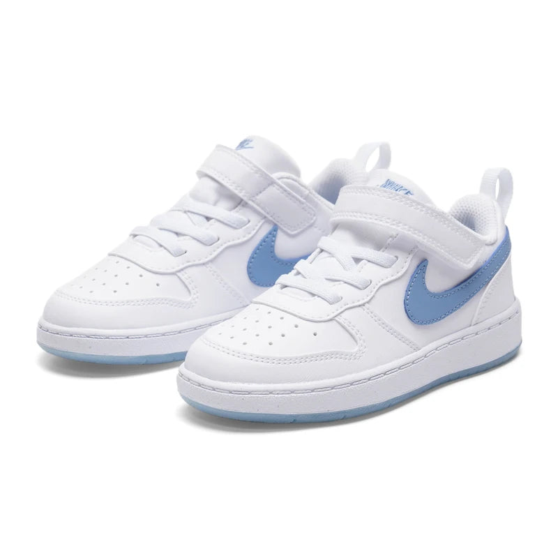 Chaussures Bébé Nike Court Borough TD – Cuir, Léger, Tendance, Casual