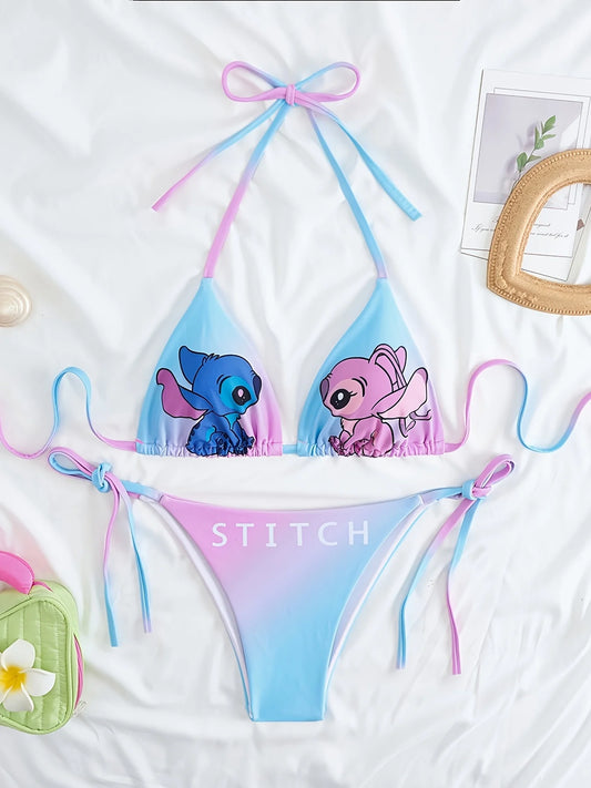 Bikini Disney Cartoon 2 Pièces - Maillot Plage Vacances Cute Style