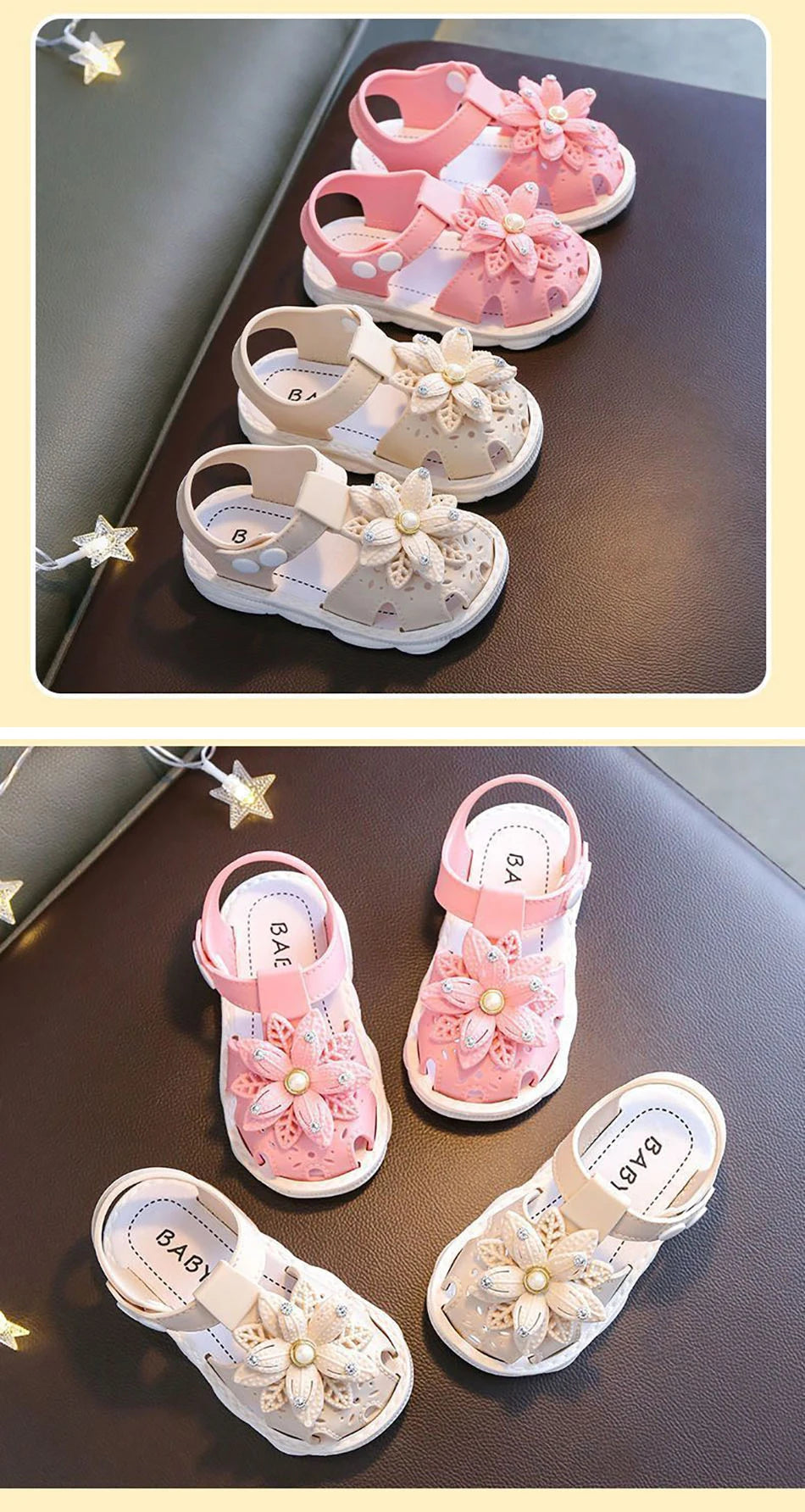 Sandales Fille Été Respirantes Confortables - Chaussures Plage Semelle Souple Antidérapante Casual