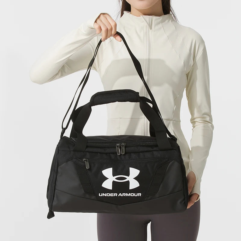 Sac de Sport Under Armour – Unisexe, Fitness & Outdoor, Polyester, Noir