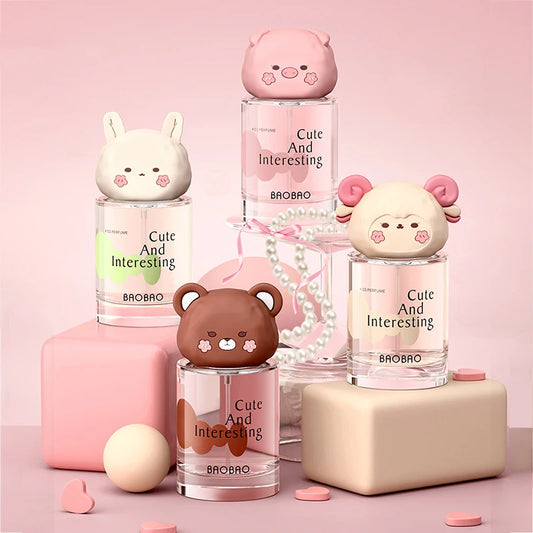 Parfum Fille 30ml - Fragrance Fruitée Naturelle Longue Durée Kawaii