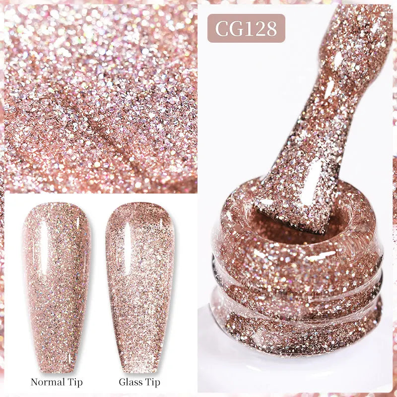 Vernis Gel BORN PRETTY Noir Jelly Nude 10ml - 74 Couleurs Translucide Semi-Permanent UV LED Nail Art DIY Maison