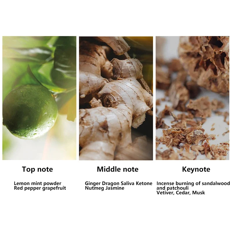 Coffret Cadeau Parfum Homme 3 Pièces 90ml - Eau de Cologne Longue Durée Fascination