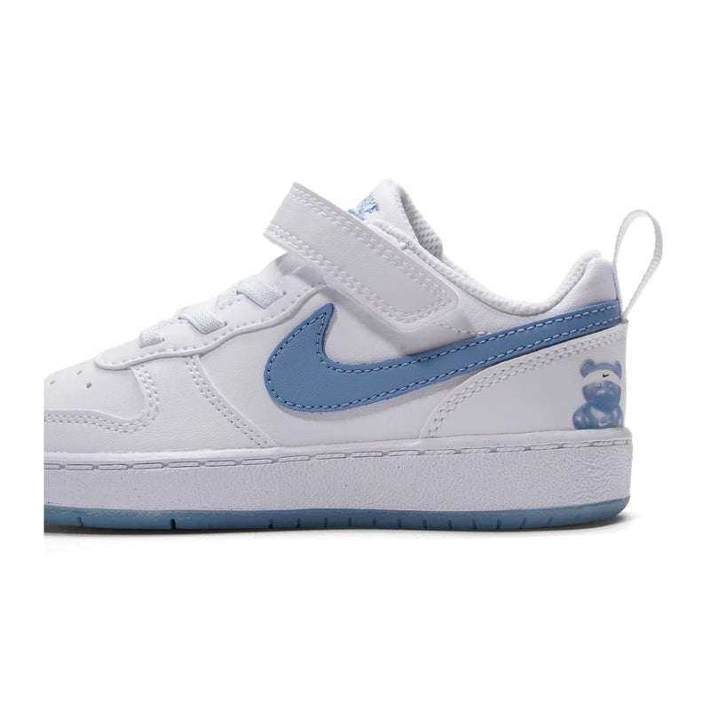 Chaussures Bébé Nike Court Borough TD – Cuir, Léger, Tendance, Casual