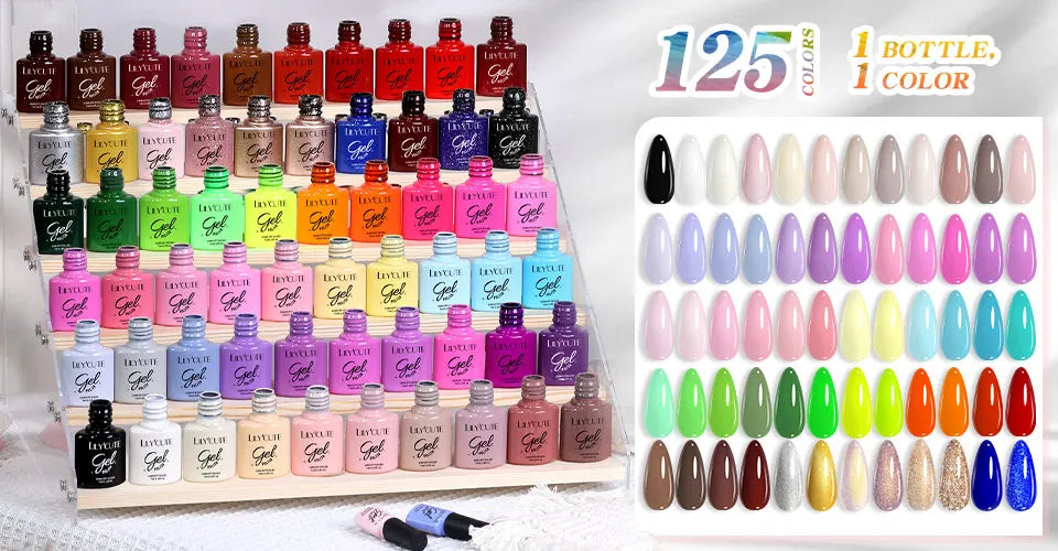 Vernis Gel LILYCUTE Ancora Red Automne Hiver - Semi-Permanent Soak Off UV LED Manucure Nail Art