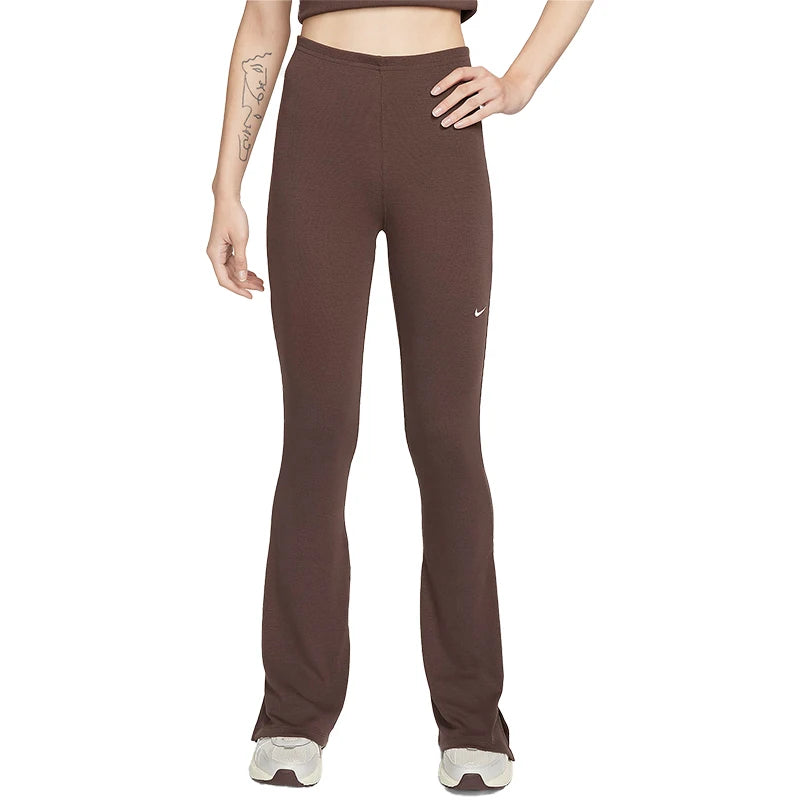 Pantalon Flare Nike Femme – Coupe Évasée, Taille Élastique & Confort Sport | FQ2114-237