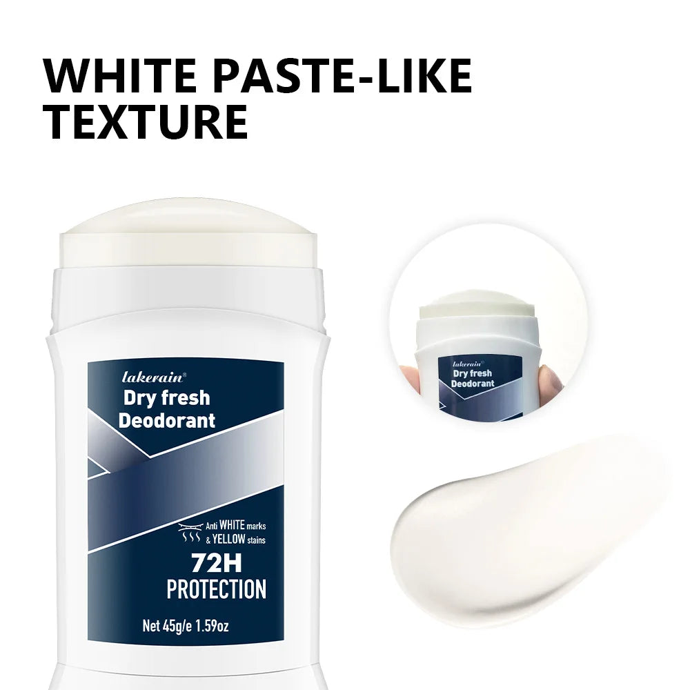 Crème Déodorante Homme Corps Complet - Anti-Odeur Aisselles Longue Durée