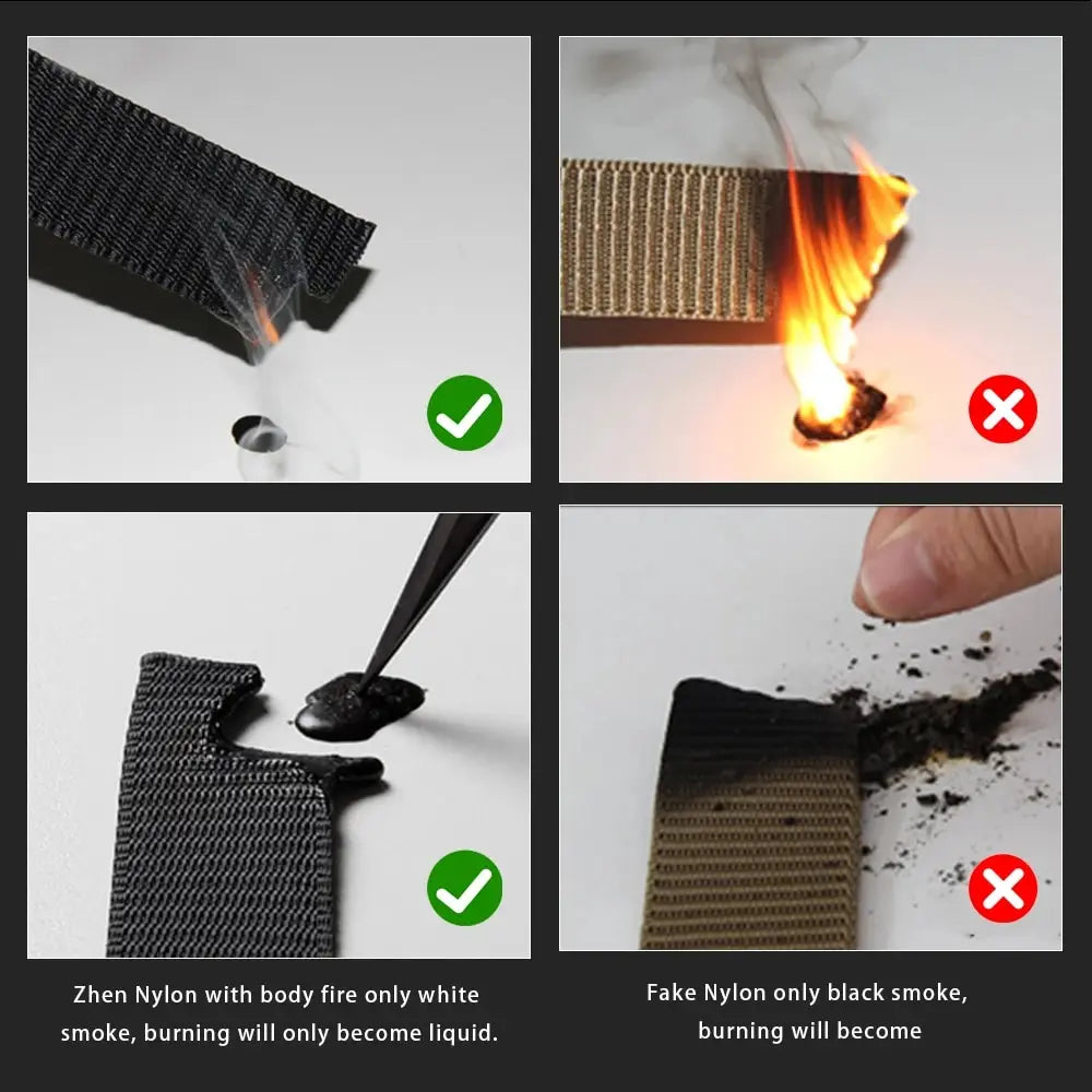 Ceinture Homme Nylon Designer - Style Cowboy Outdoor Tactique