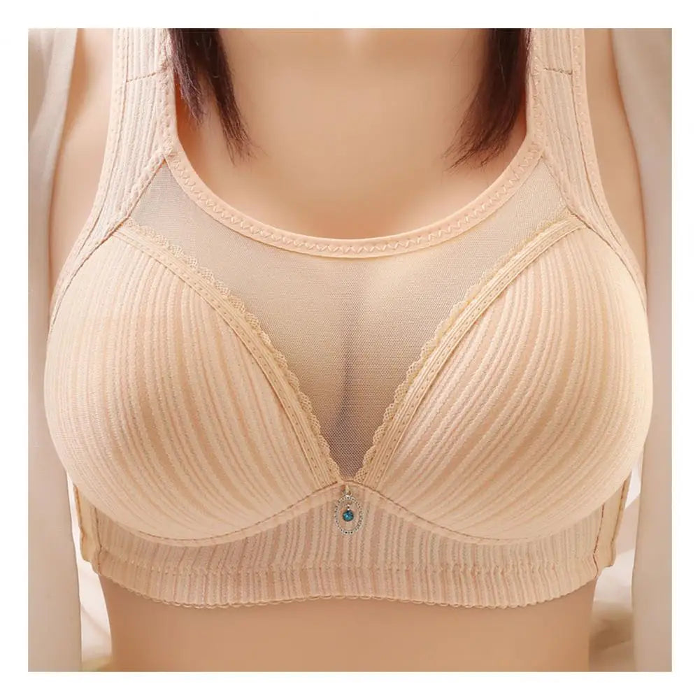 Brassière Sport Sans Fil Femme - Soutien-Gorge Push-Up Antidérapant | Bretelles Larges Respirantes