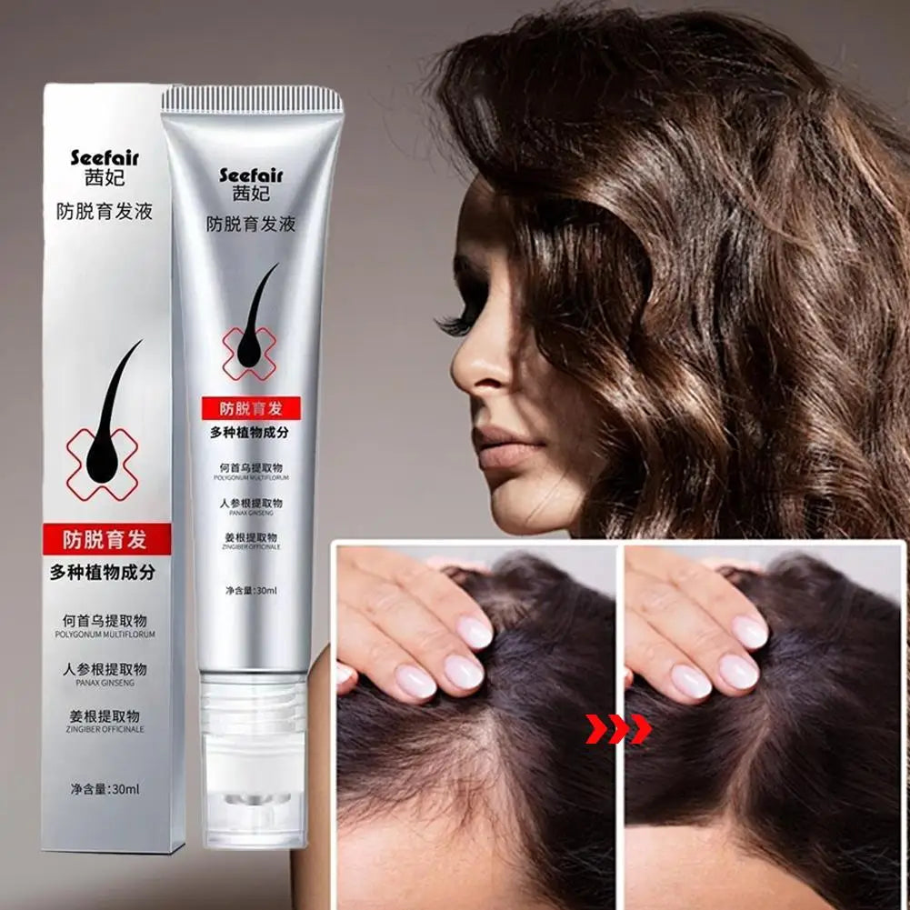 Sérum Cheveux Nourrissant Fortifiant Racines - Traitement Cuir Chevelu Huile Essentielle Réparation Frisottis Fins Abîmés