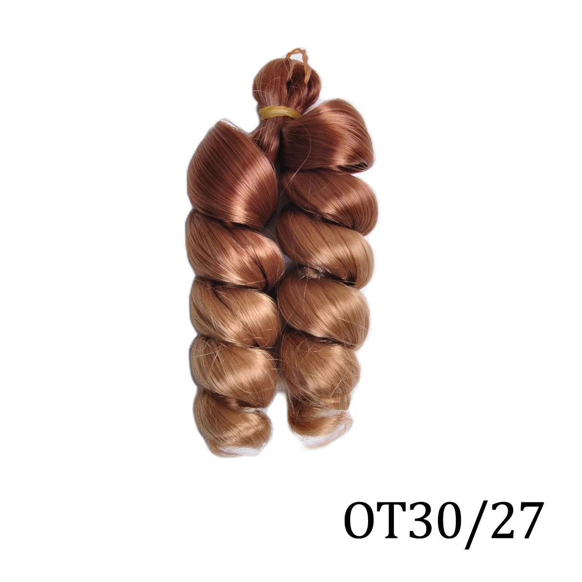 Extension Tresses French Curly Pré-Étirées - Mèches Synthétiques Bouncy Légères Easy Braid Ondulées