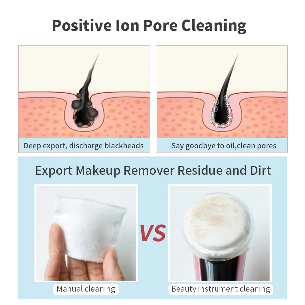 Appareil Beauté EMS Micro Courant Lifting Visage - LED Vibration Anti-Rides