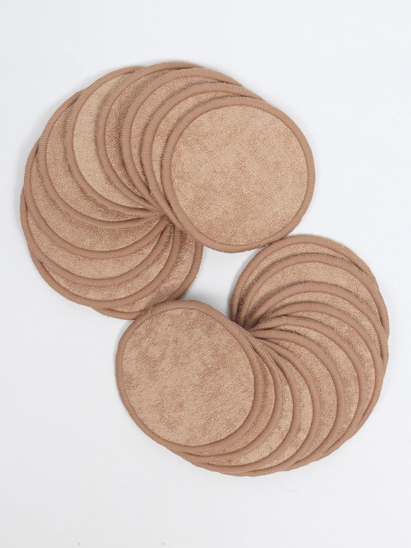 Lot 5/10/20 Disques Démaquillants Réutilisables - Cotons Lavables Nettoyage Visage Éponge Lingettes Écologiques Zéro Déchet