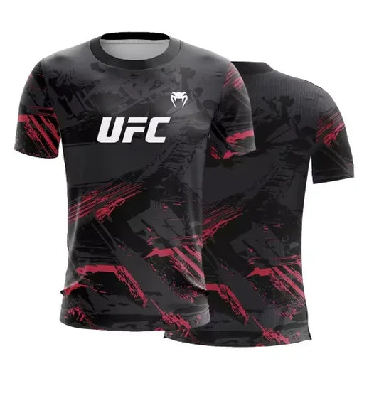 T-Shirt Homme UFC Arts Martiaux - MMA Training Fitness Col Rond