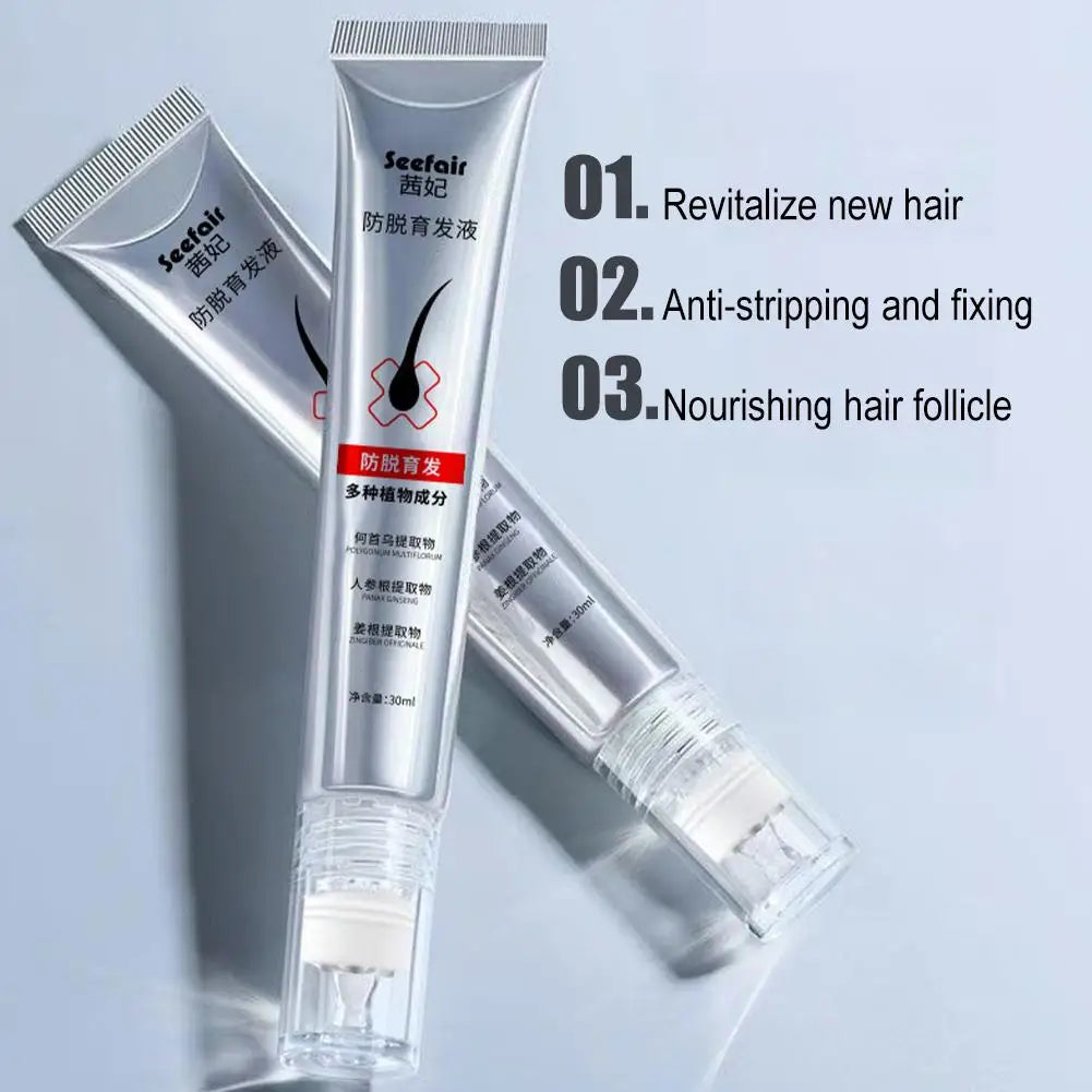 Sérum Cheveux Nourrissant Fortifiant Racines - Traitement Cuir Chevelu Huile Essentielle Réparation Frisottis Fins Abîmés