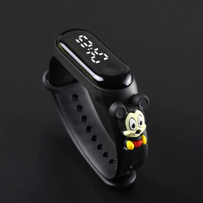 Montre Digitale Enfant Disney Stitch & Lio - LED Cartoon Imprimé Cadeau Anniversaire Jouet