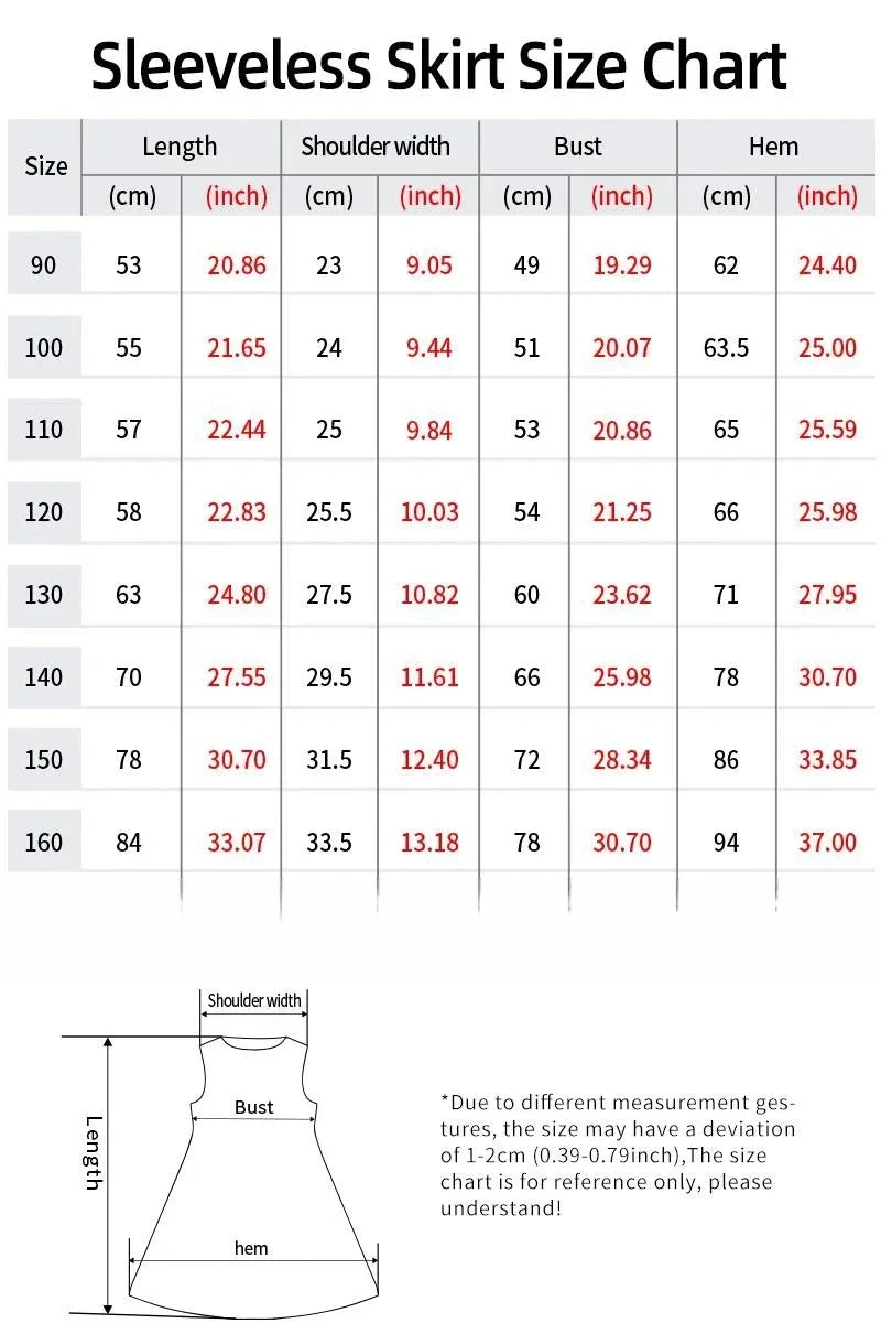 Robe Enfant Demon Slayer - Robe d'Été Fille Anime Kimetsu no Yaiba Casual Plage