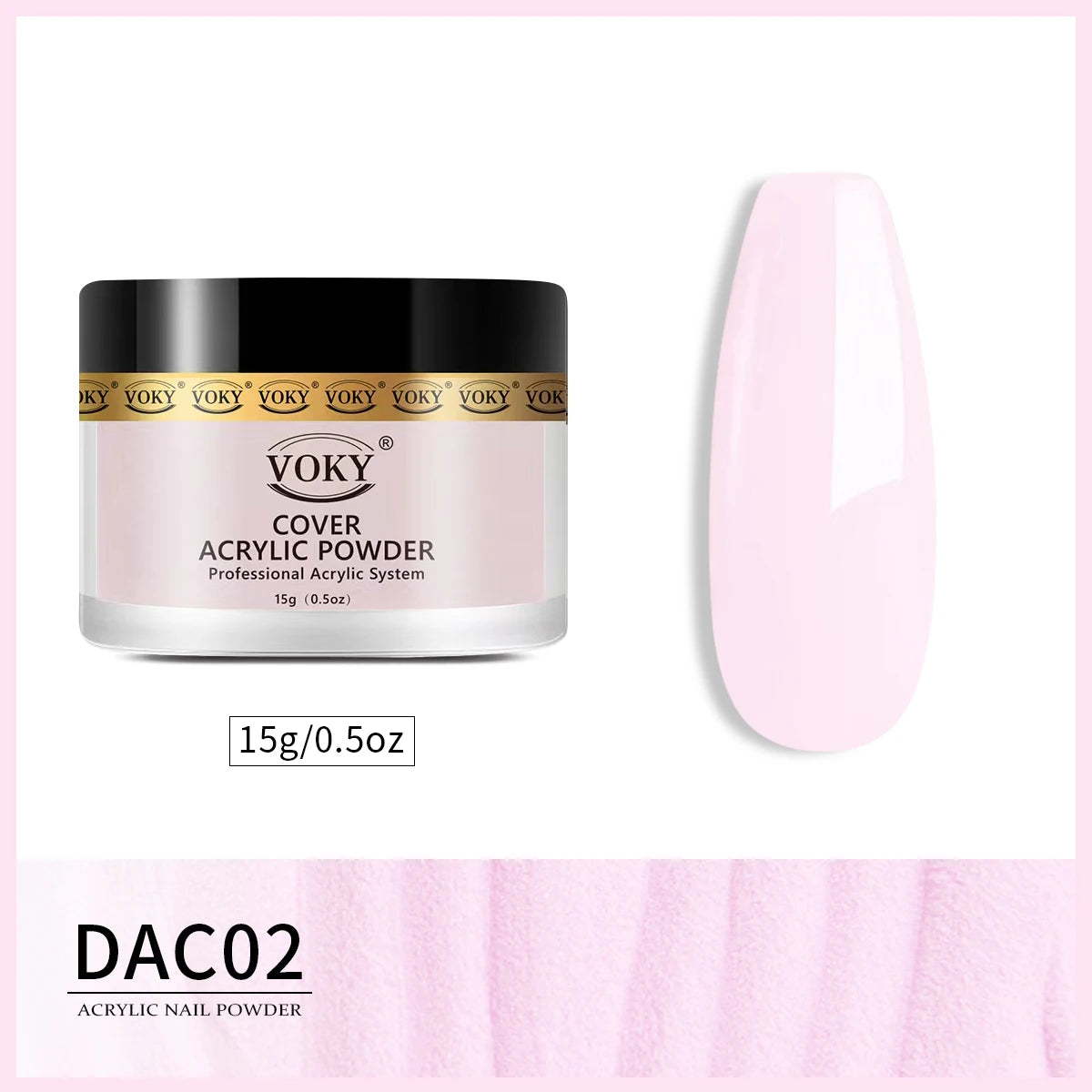 Poudre Acrylique Professionnelle Ongles - À Utiliser avec Liquide Monomère Acrylique Extension Manucure Nail Art