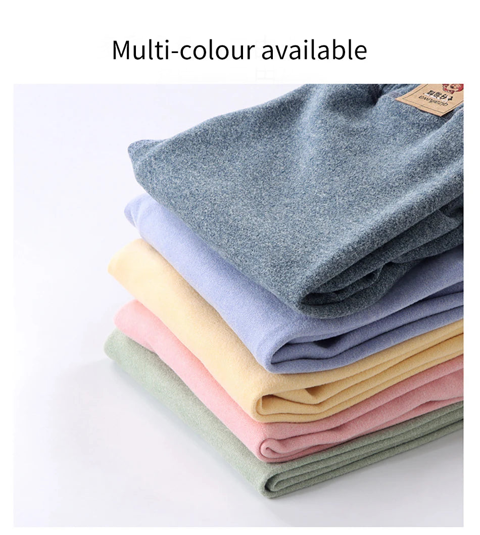 Pantalon Doublé Polaire Enfant Hiver - Bas Élastique Chaud Garçon Fille