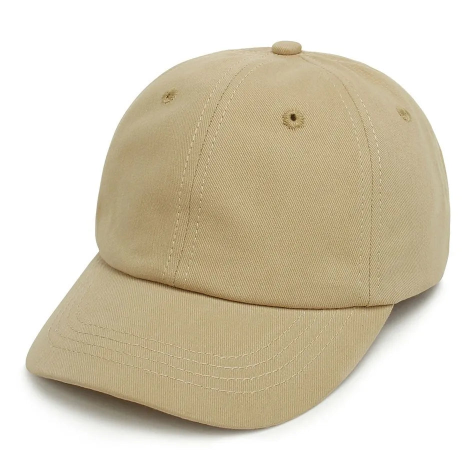 Casquette Baseball Enfant Profil Bas - Chapeau Soleil Coton Doux Garçon Fille