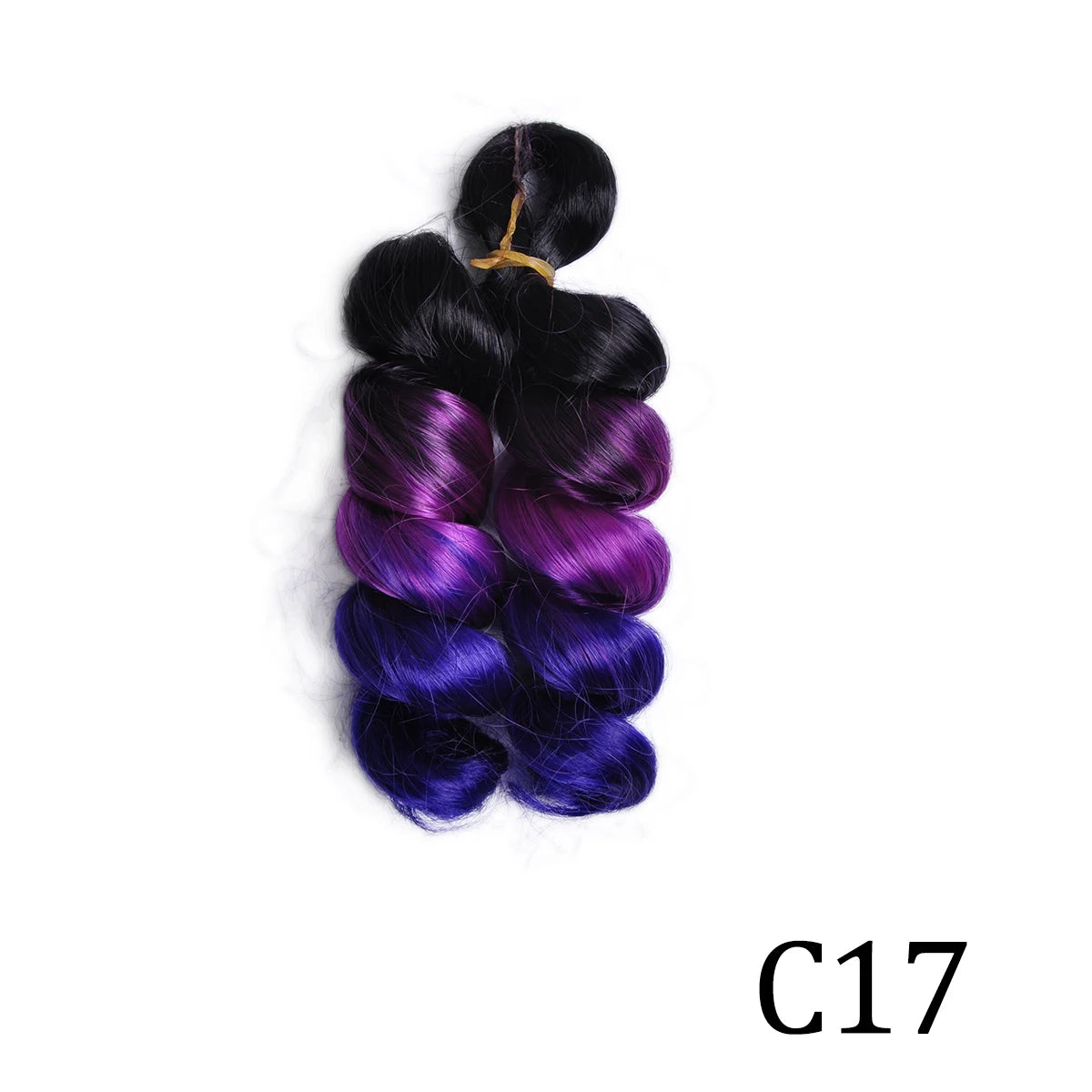 Extension Tresses French Curly Pré-Étirées - Mèches Synthétiques Bouncy Légères Easy Braid Ondulées