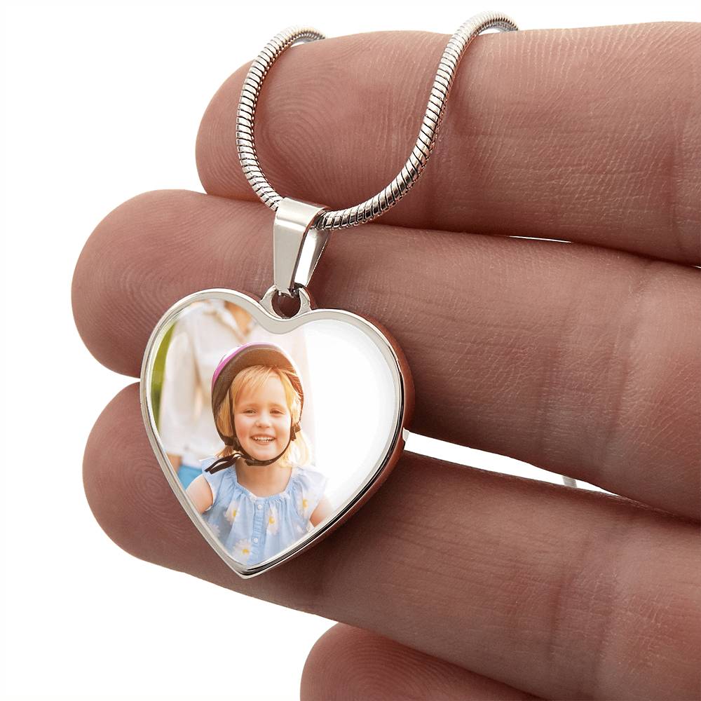 Collier Cœur Personnalisé avec Gravure au Dos – Cadeau Romantique