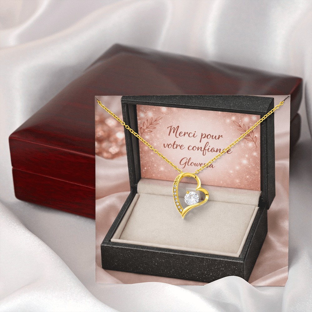 Collier Cœur Forever Love