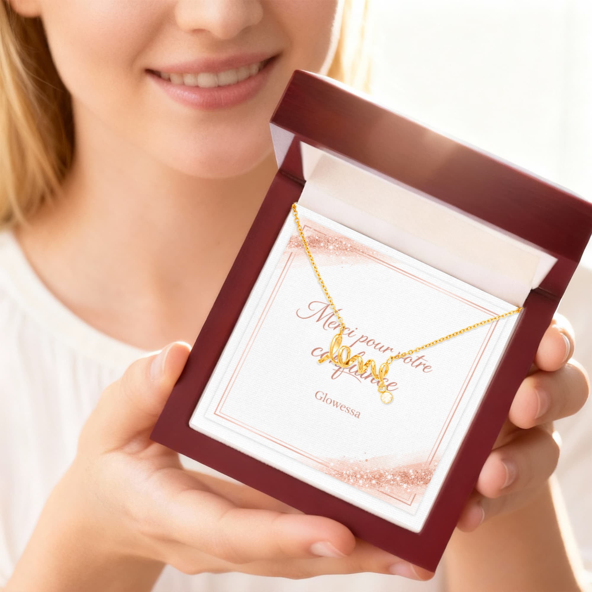 Collier Pendentif Love