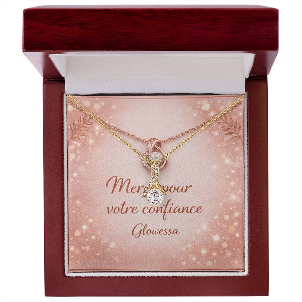 Collier Alluring Beauty Ruban