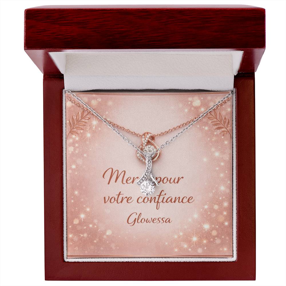 Collier Alluring Beauty Ruban