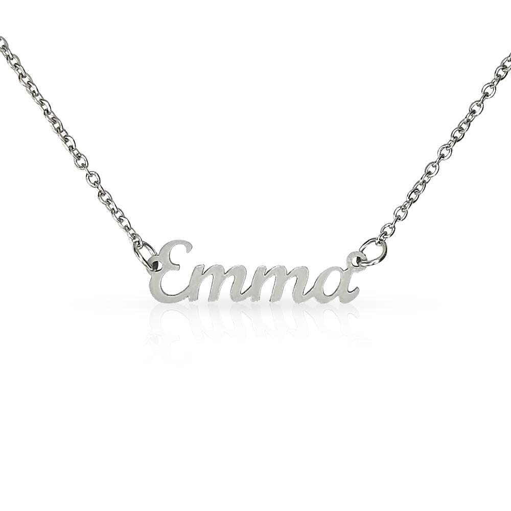 Collier Prénom Personnalisé Pendentif