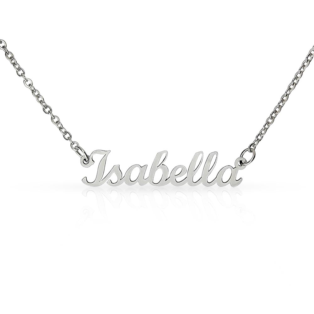 Collier Prénom Personnalisé Pendentif