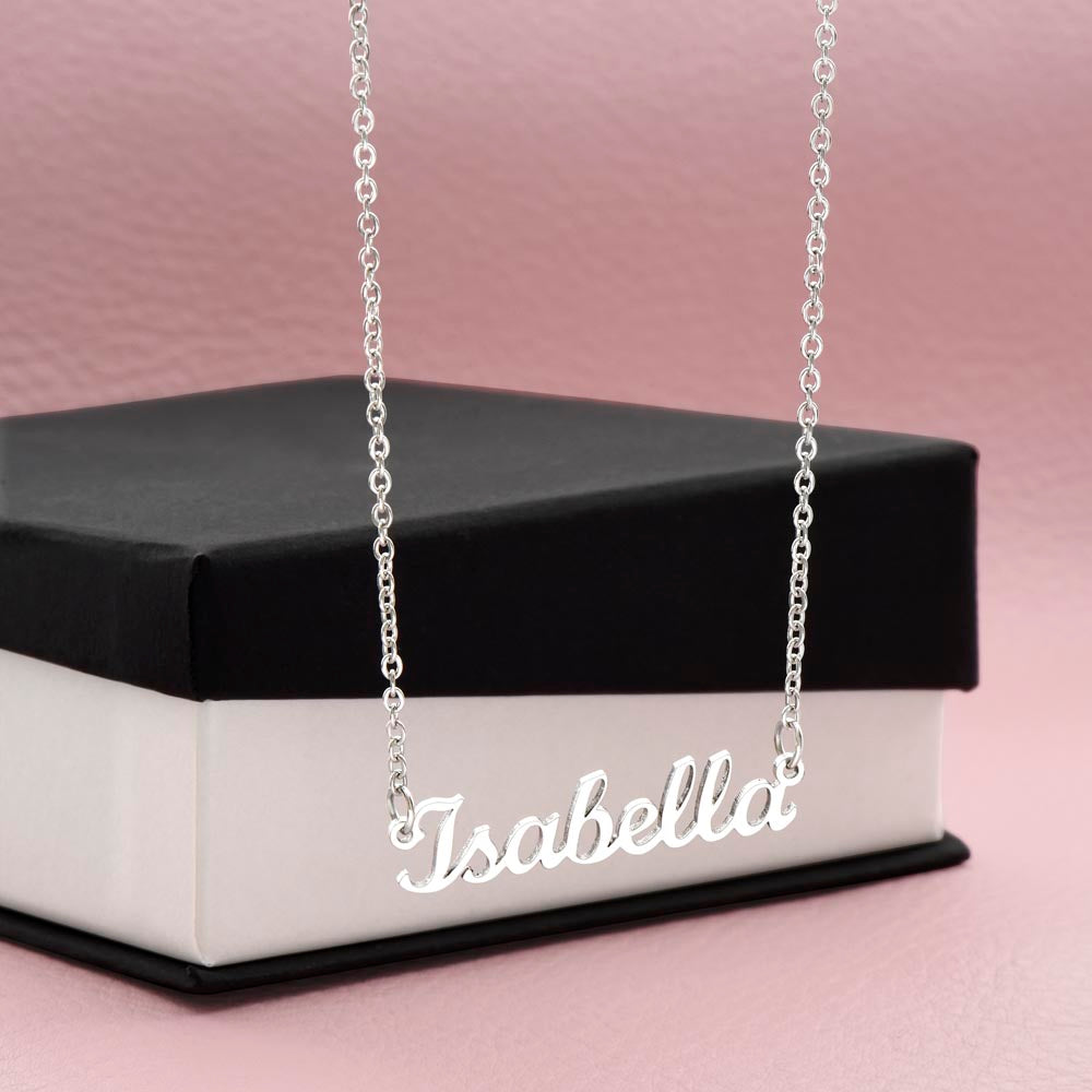 Collier Prénom Personnalisé Pendentif