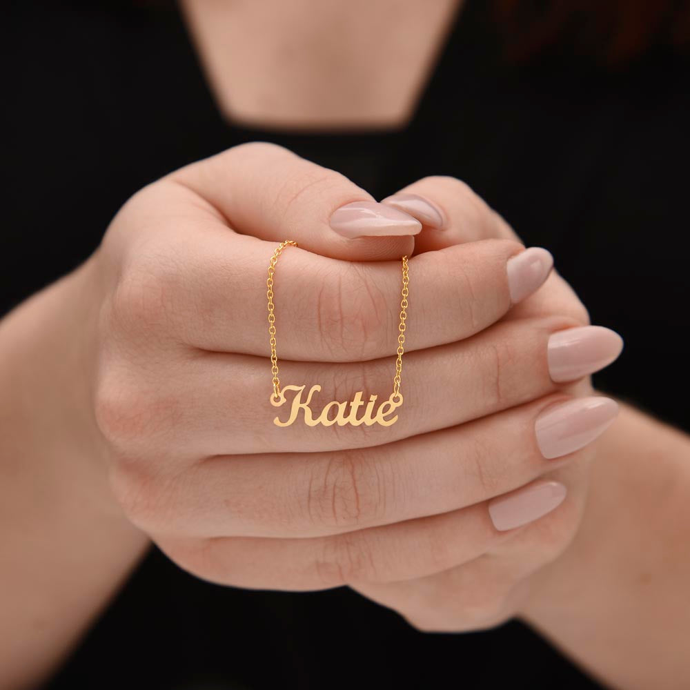 Collier Prénom Personnalisé Pendentif