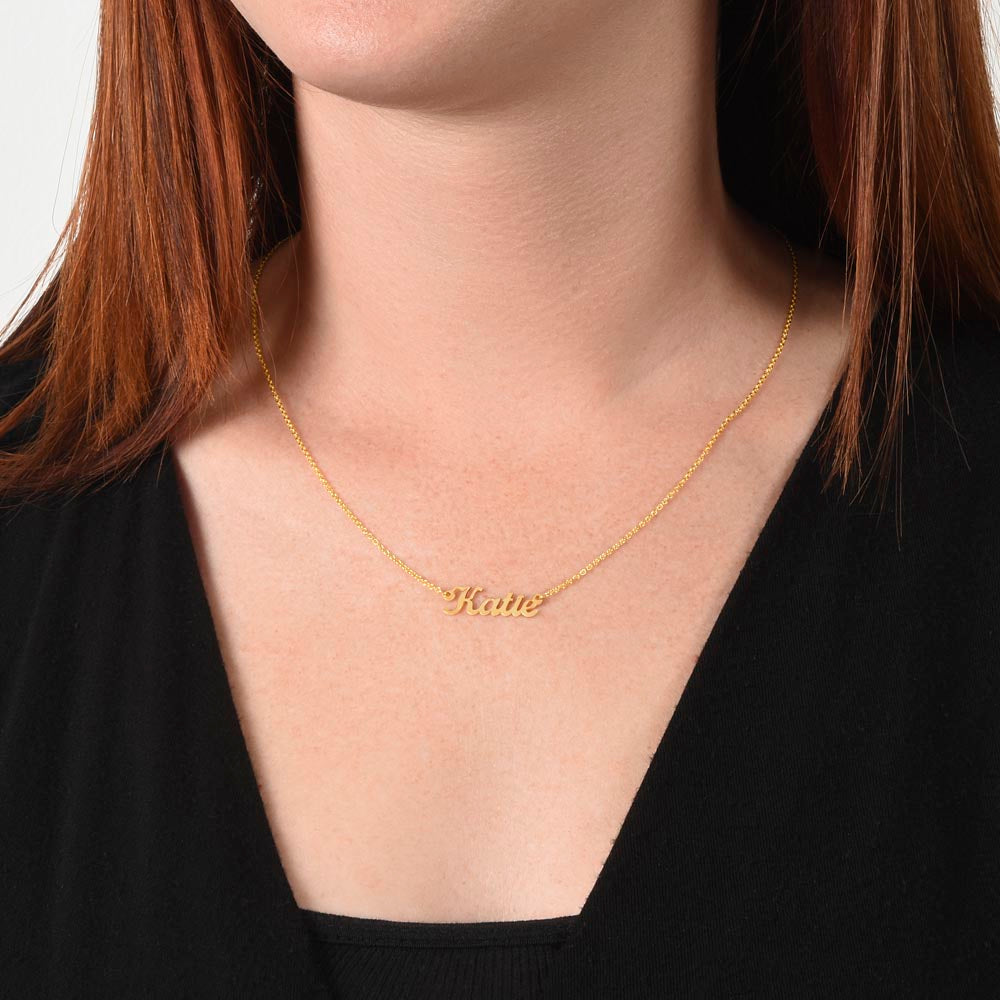 Collier Prénom Personnalisé Pendentif