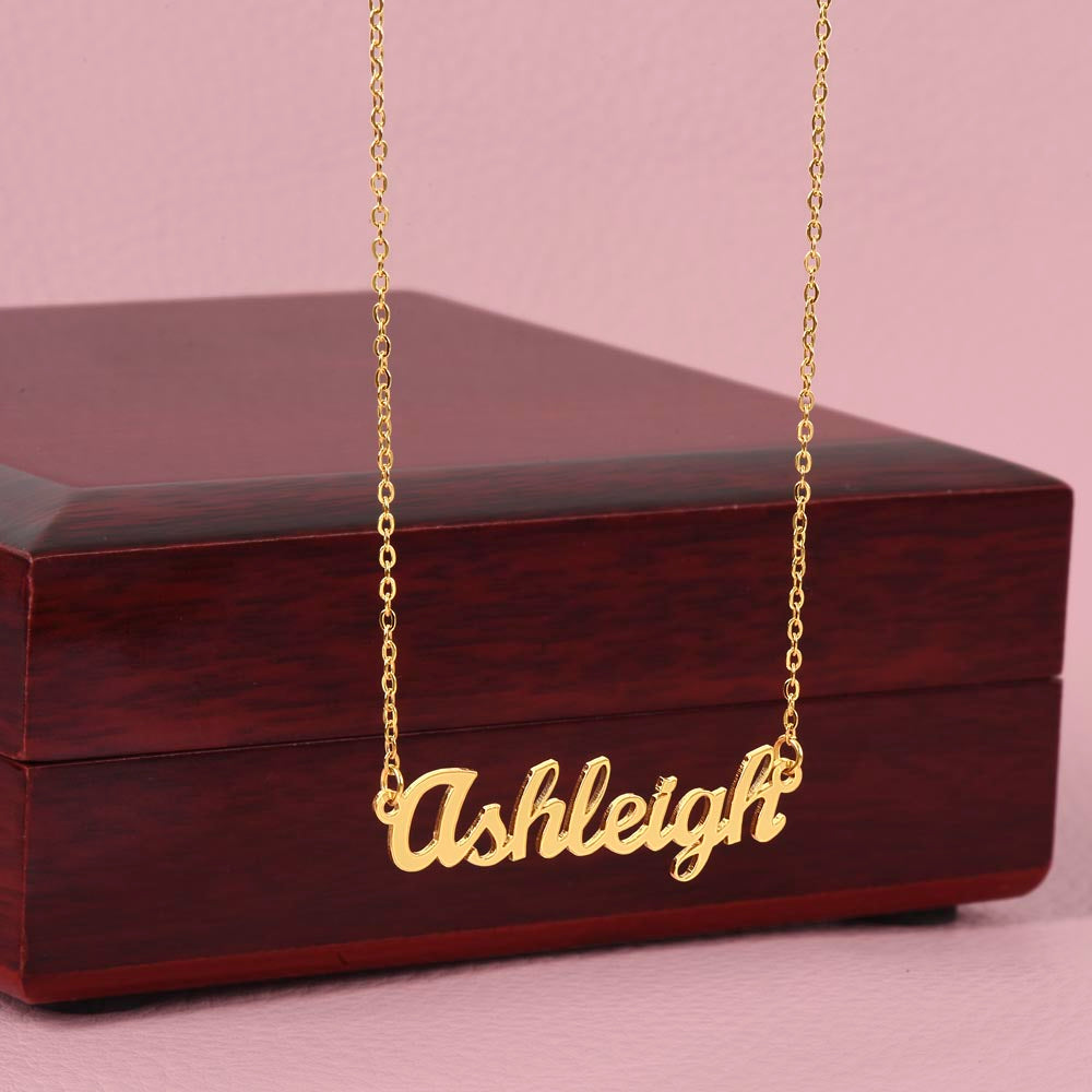 Collier Prénom Personnalisé Pendentif