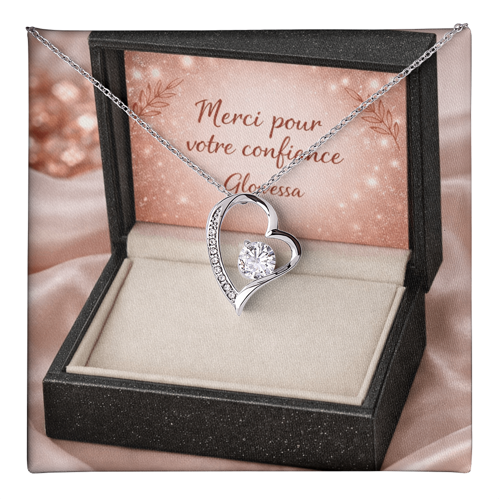 Collier Cœur Forever Love