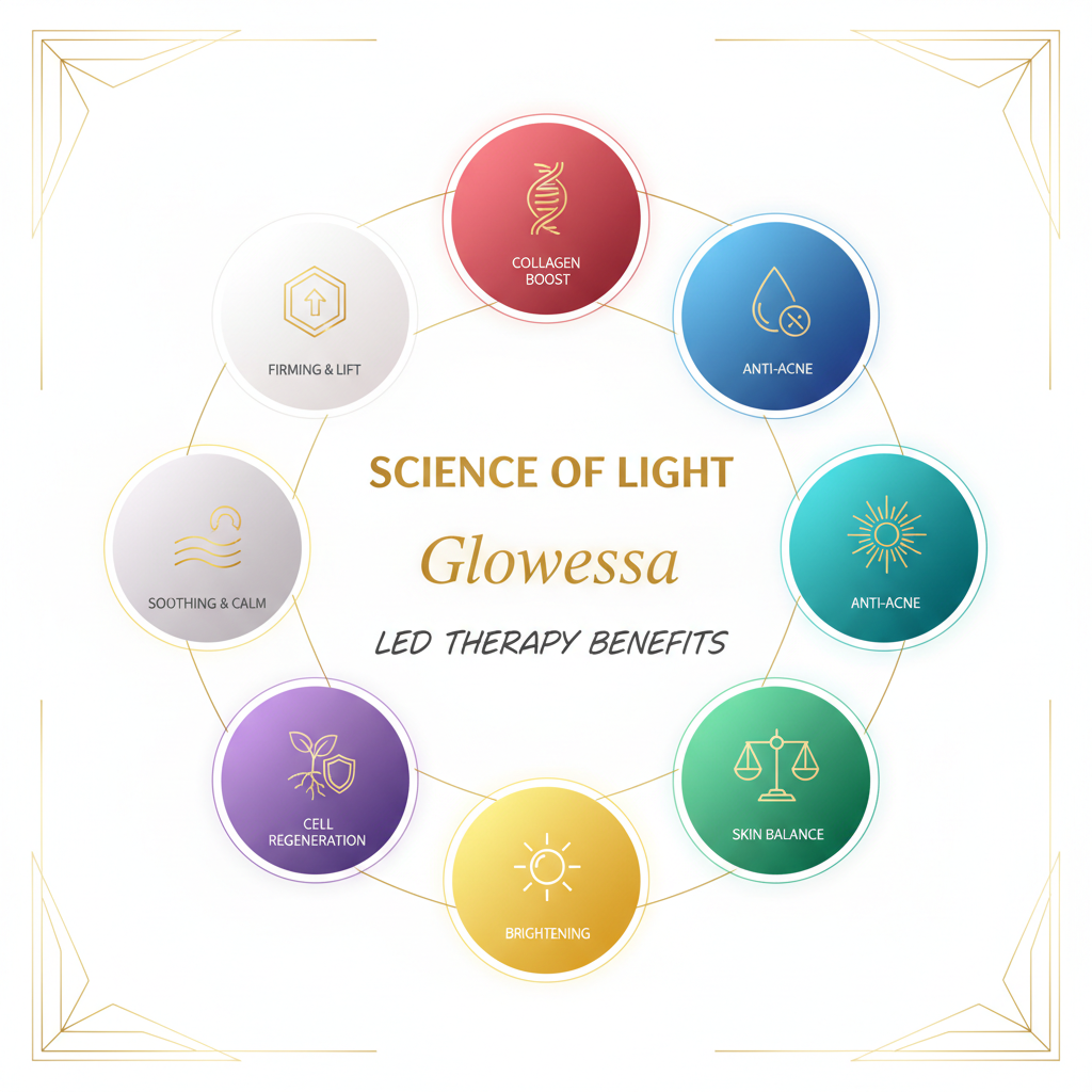 Infographie 7 Couleurs LED